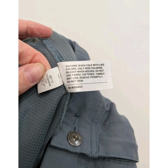 Duluth Trading Company Women's Dry on the Fly Skort Blue Size 4 - Picture 9 of 12